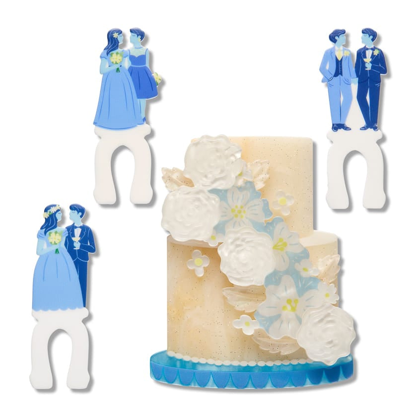 Erstwilder Love on Top Brooch — official product photograph