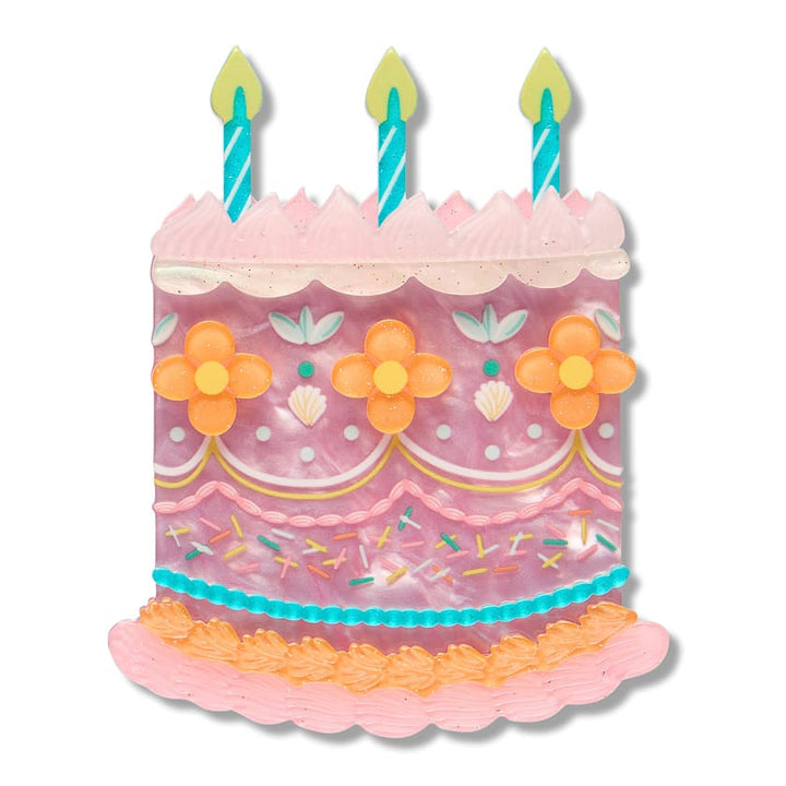 Erstwilder Hip Hip Hooray Brooch — official product photograph