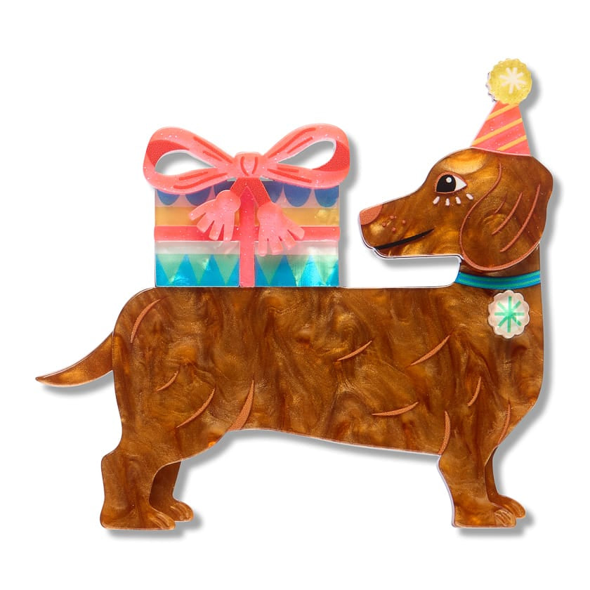 Erstwilder Present Company Brooch — official product photograph