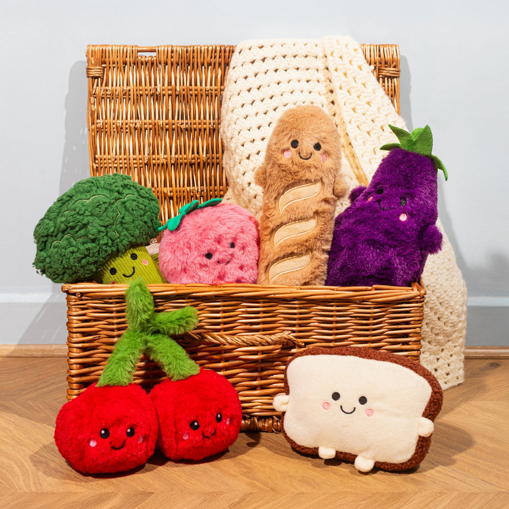 Aubergine Soft Toy by Sass & Belle — additional view 2