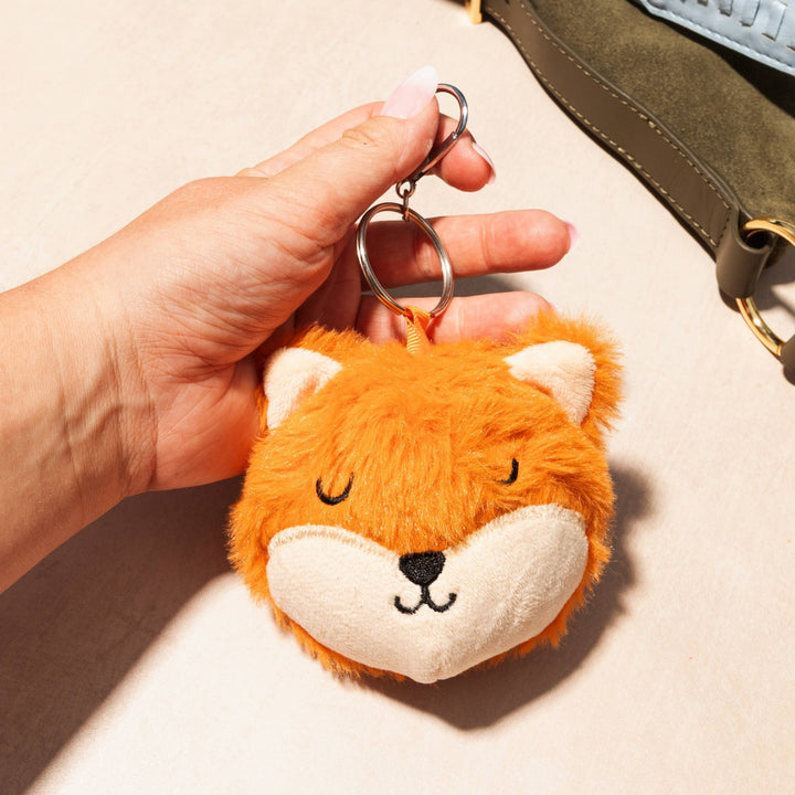 Finlay Fox Stress Ball Bag Charm by Sass &amp; Belle — additional view 2