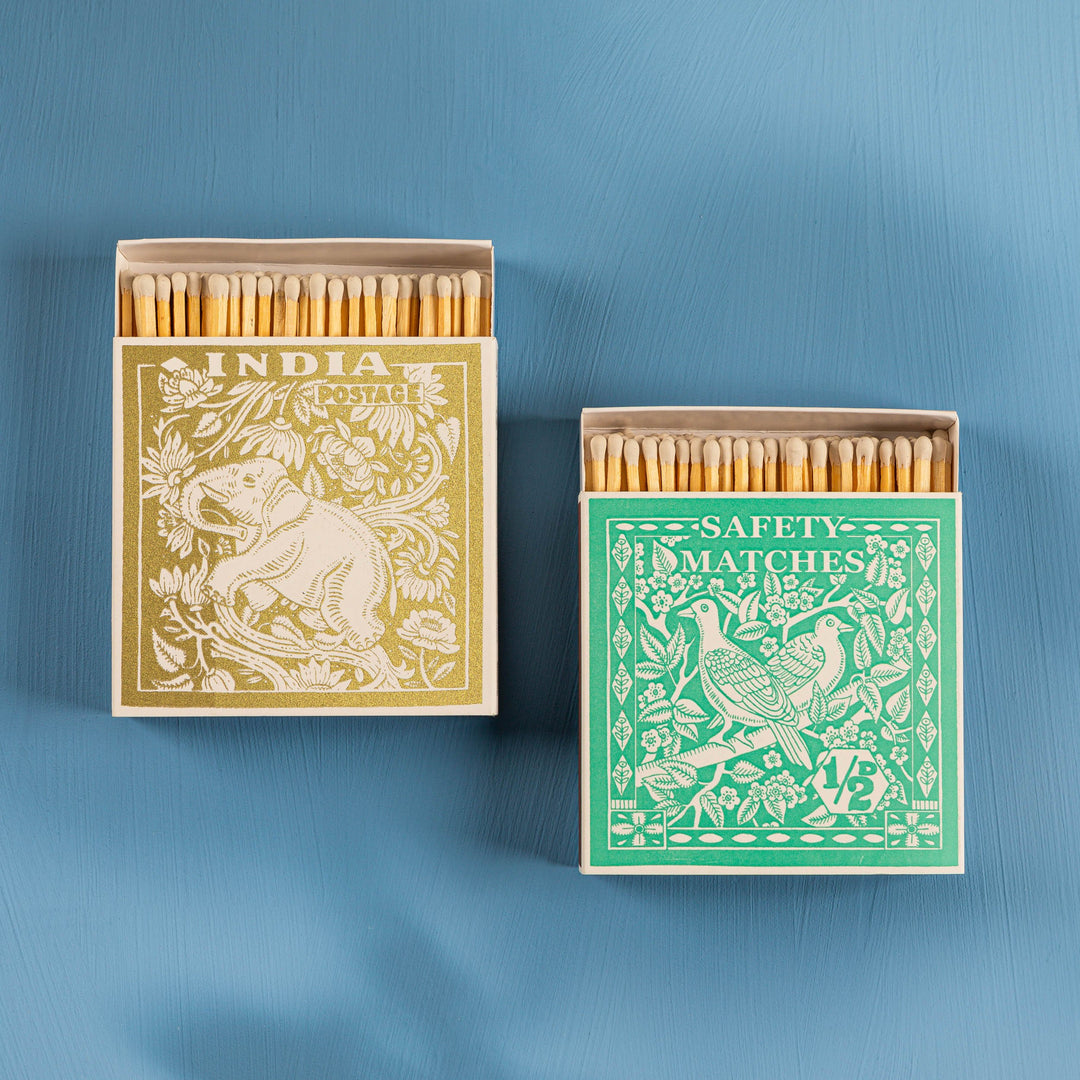 ARCHIVIST | Safety Matches | Birdy Stamp Match Box