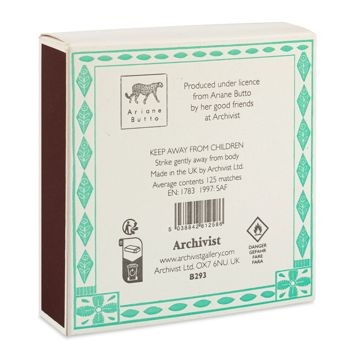 ARCHIVIST | Safety Matches | Birdy Stamp Match Box