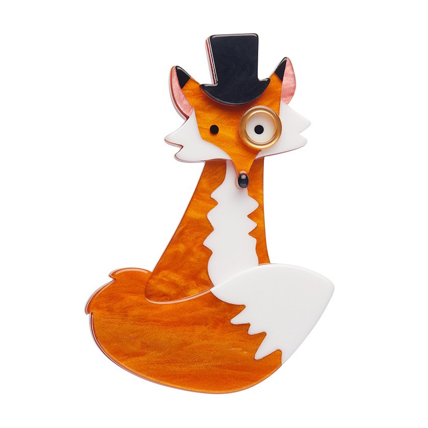 ERSTWILDER | BROOCHES | Felix the Fox Brooch