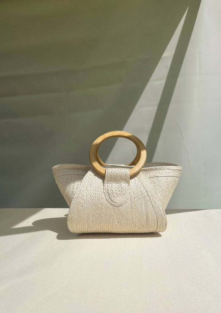 KARNVELA X GOOSEBUMP | 手工製品 | Ivory Bliss 西莎手提包