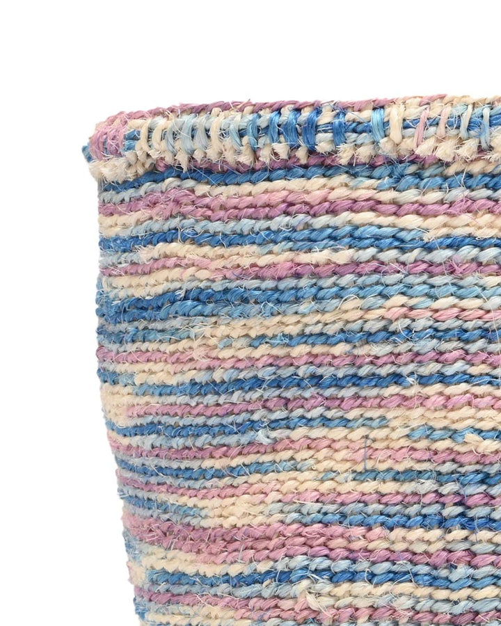 KWENYE by The Basket Room — close-up of the woven rim