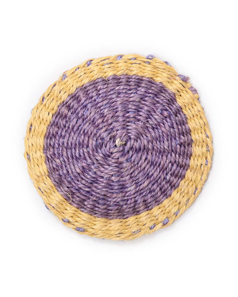 MOSI Lavender and Yellow Coaster — official product photograph
