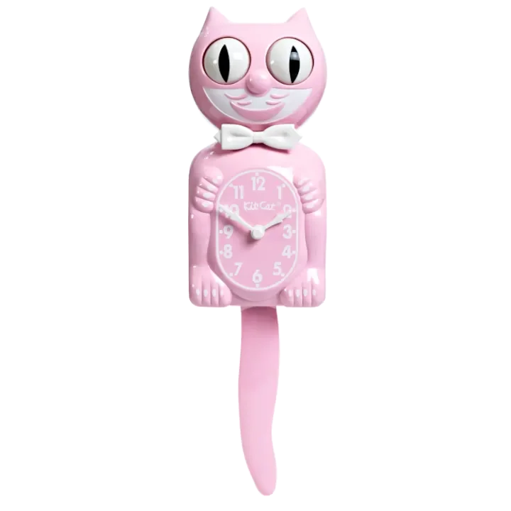 KIT-CAT KLOCKS | CLOCKS | Bubblegum Pink Kit-Cat Klock