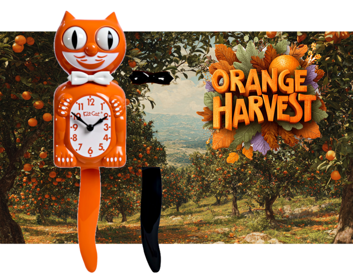 KIT-CAT KLOCKS | CLOCKS | Orange Harvest Kit-Cat Klock