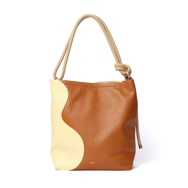 PROJECT DYAD | RIPPLE TOTE | TAN / BUTTER