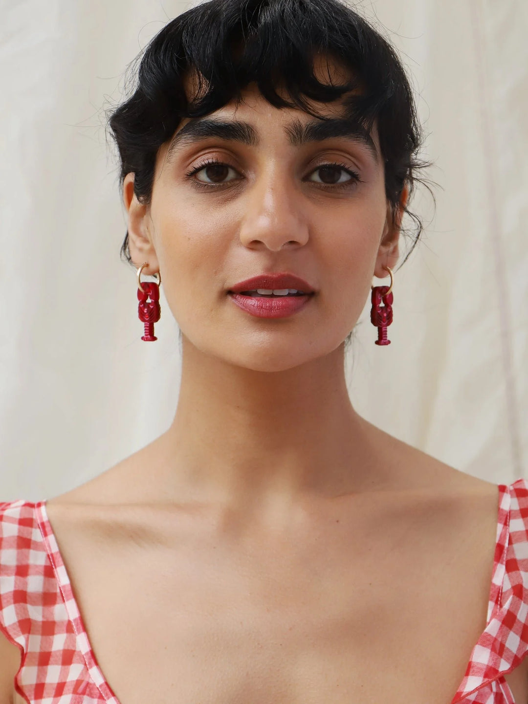 WOLF &amp; MOON | EARRINGS | Lobster Hoops