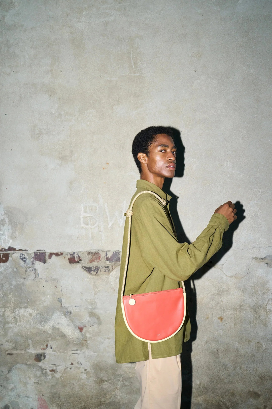 PROJECT DYAD | SELENE BAG - LOBSTER RED / BUTTER