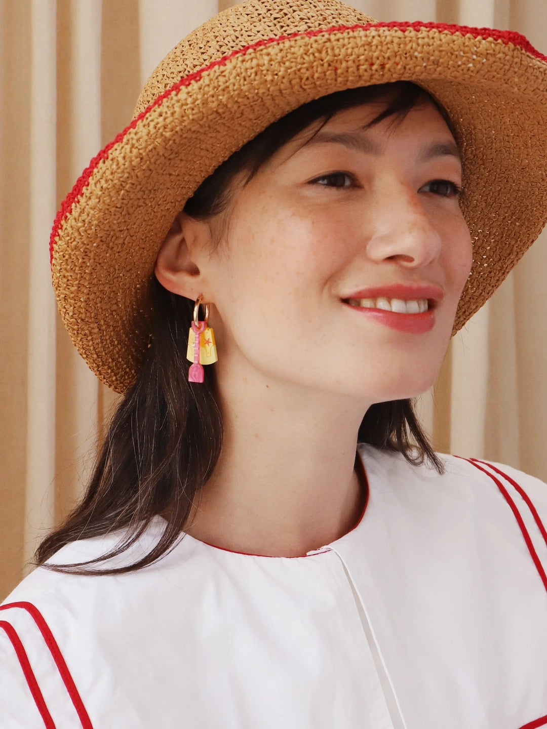 WOLF &amp; MOON | EARRINGS | Bucket &amp; Spade Hoops