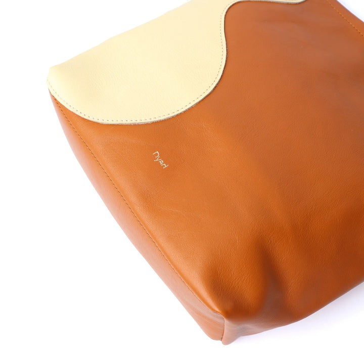PROJECT DYAD | RIPPLE TOTE | TAN / BUTTER
