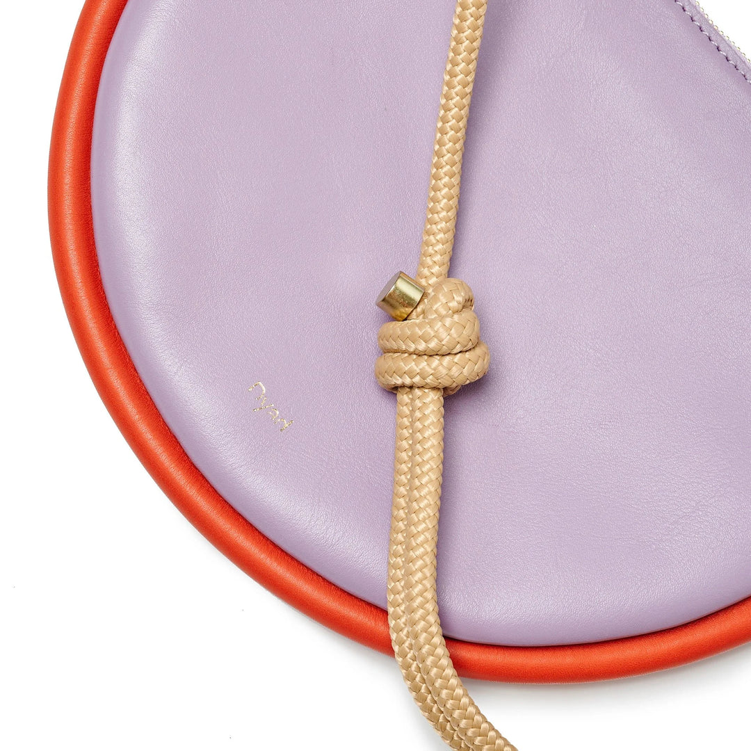 PROJECT DYAD | Selene Bag - Lilac / Lobster Red