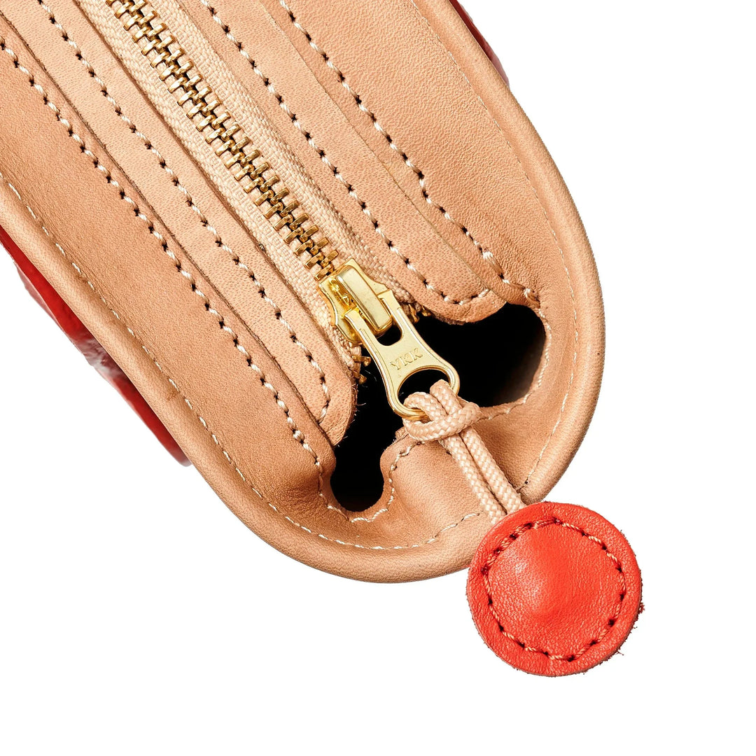 PROJECT DYAD | EMELE BAG | ALMOND / LOBSTER RED