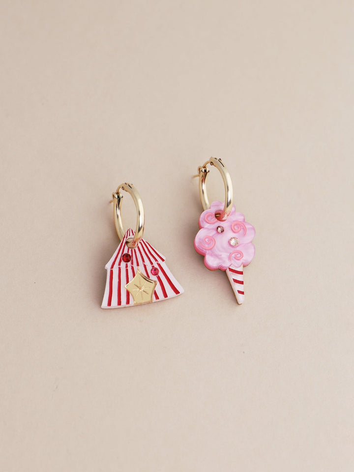 WOLF &amp; MOON | EARRINGS | Big Top Hoops