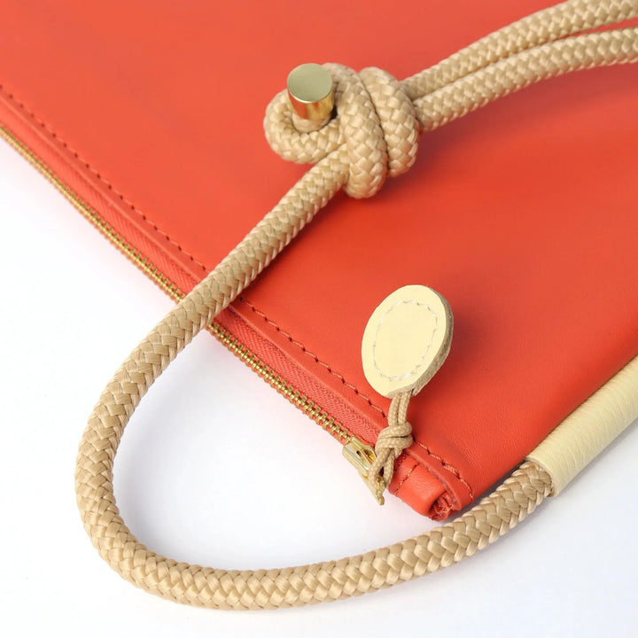 PROJECT DYAD | SELENE BAG - LOBSTER RED / BUTTER