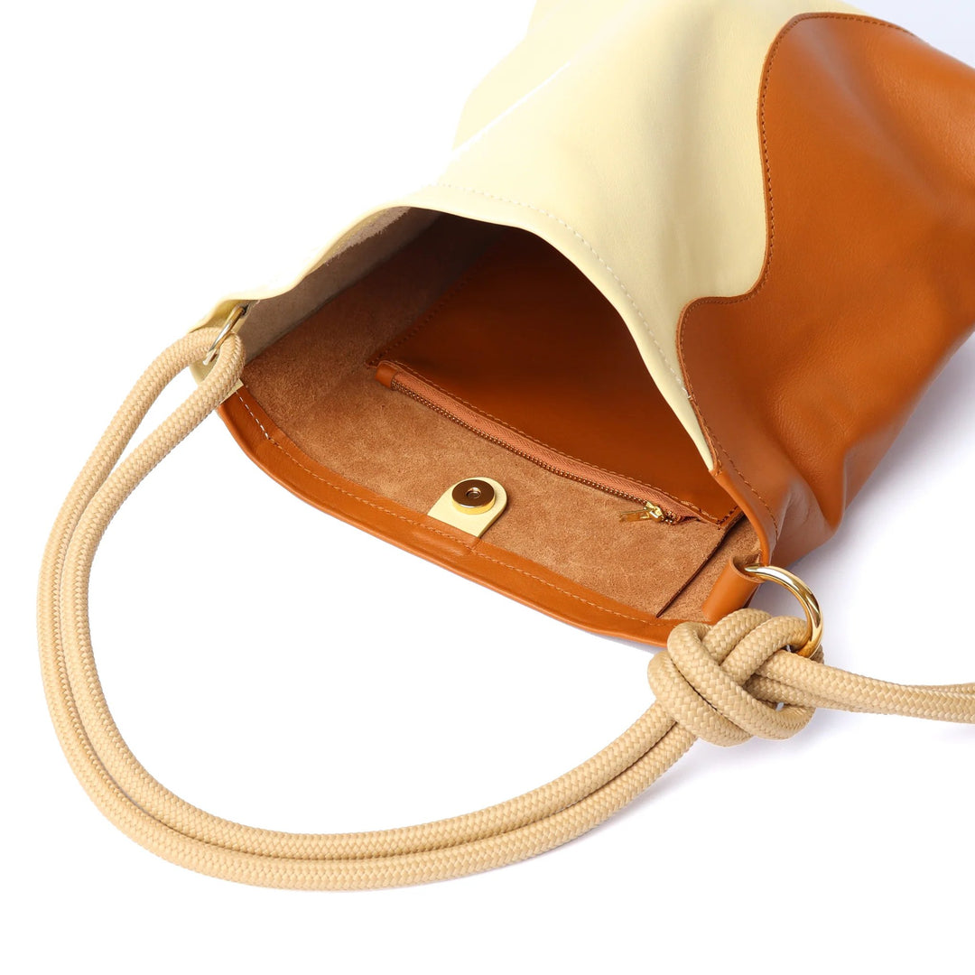 PROJECT DYAD | RIPPLE TOTE | TAN / BUTTER