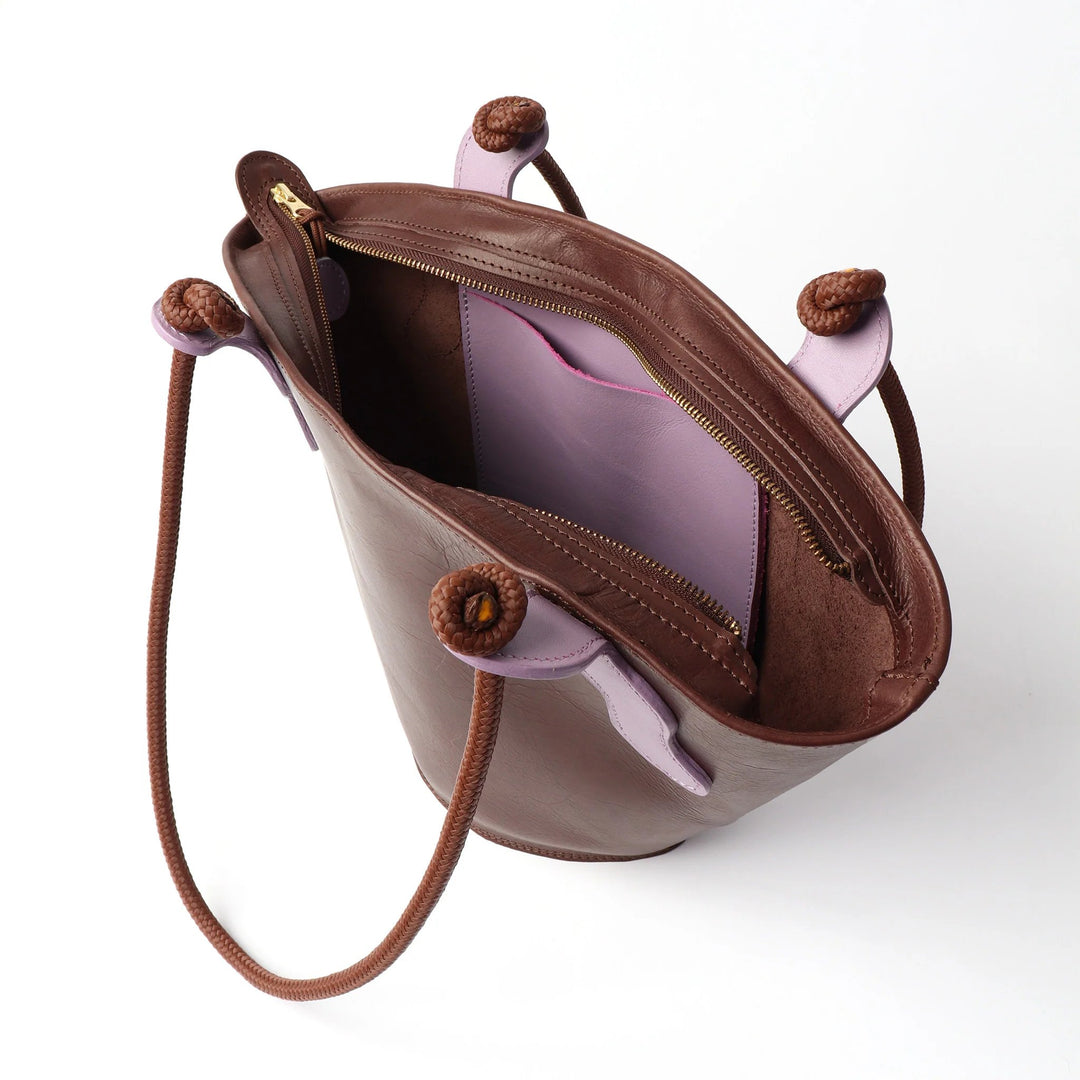 PROJECT DYAD | EMELE BAG | CHOCOLATE / LILAC