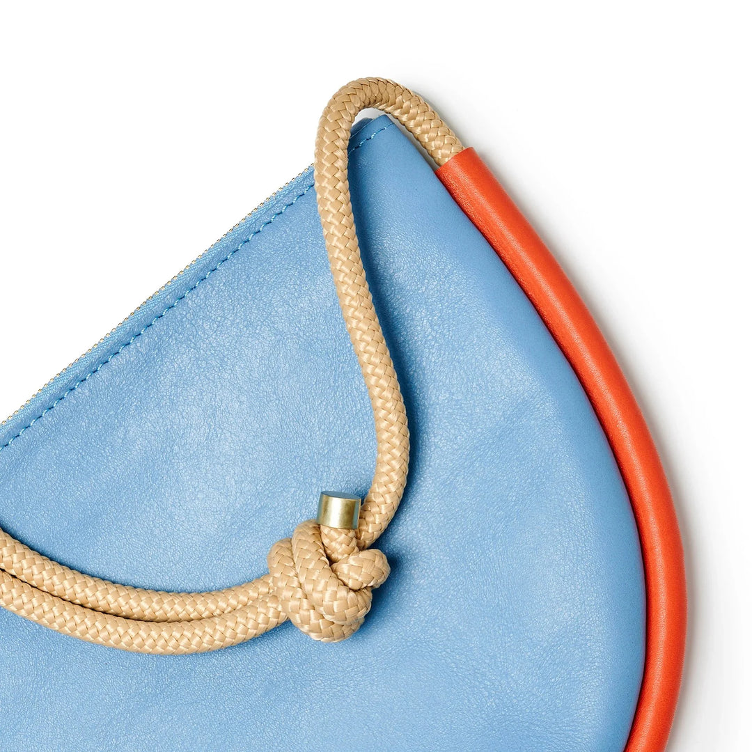 PROJECT DYAD | Selene Bag - Sky Blue / Lobster Red