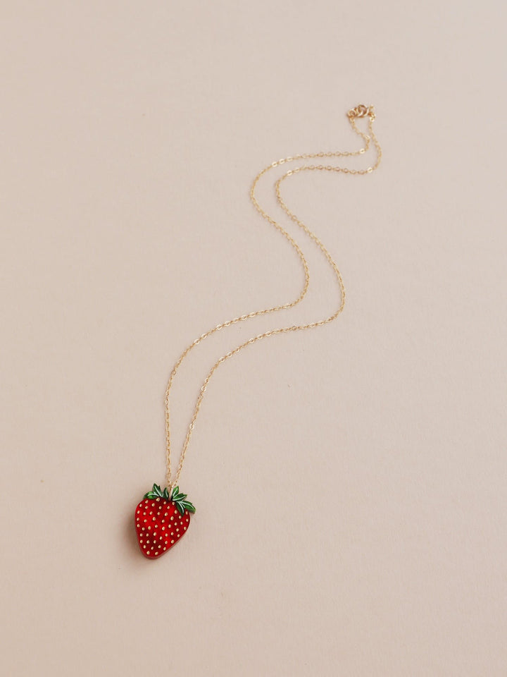 WOLF &amp; MOON | NECKLACES | Strawberry II Necklace