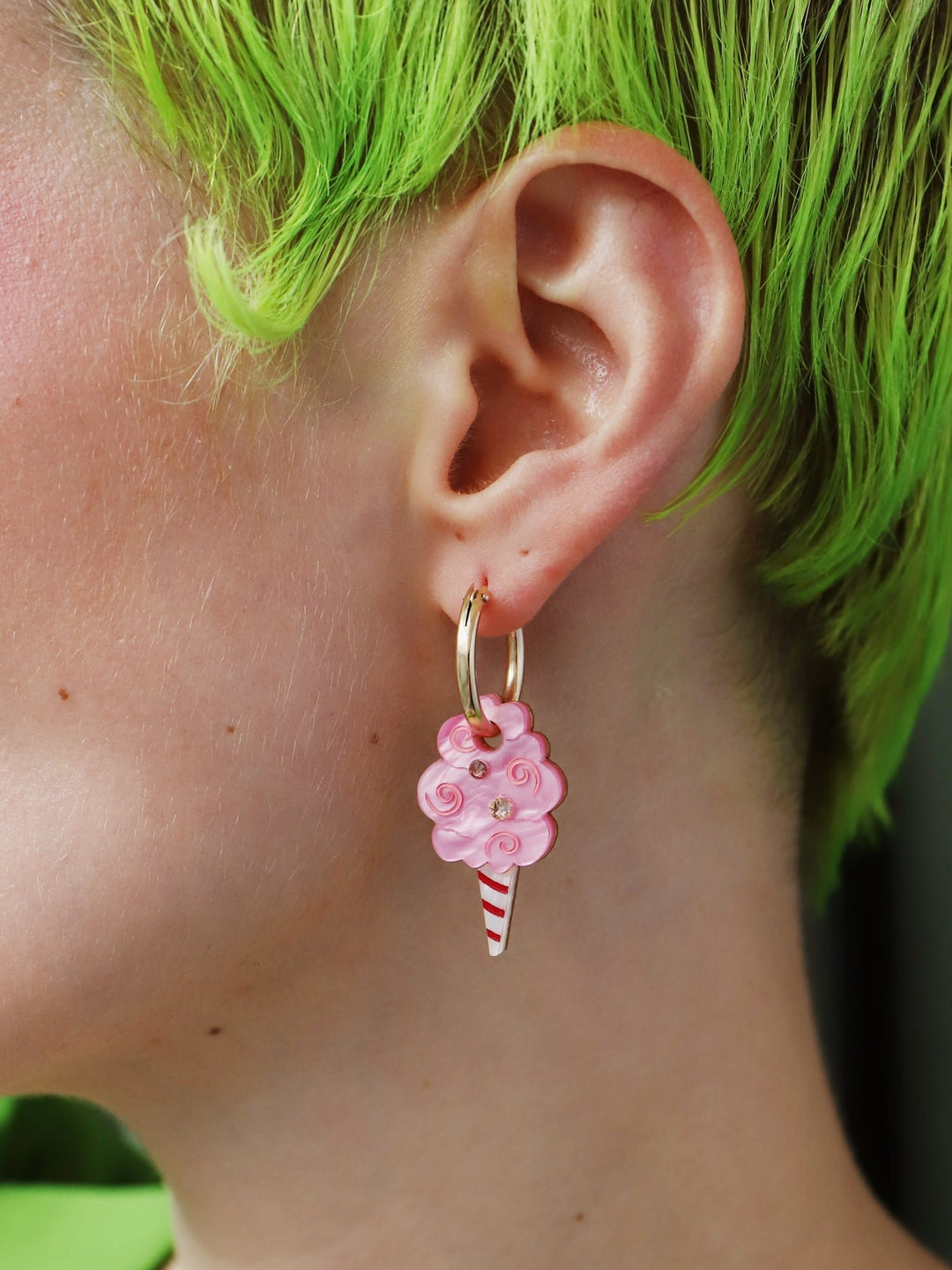 WOLF &amp; MOON | EARRINGS | Big Top Hoops