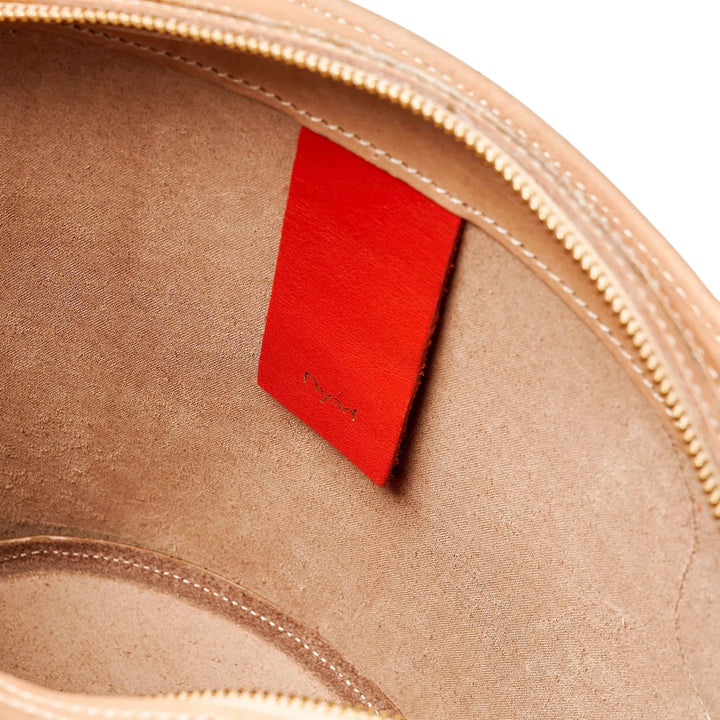 PROJECT DYAD | EMELE BAG | ALMOND / LOBSTER RED