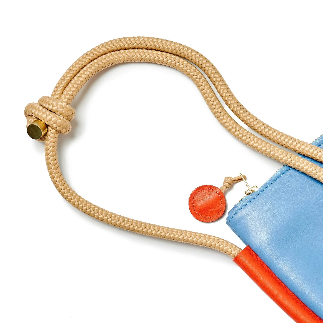 PROJECT DYAD | Selene Bag - Sky Blue / Lobster Red