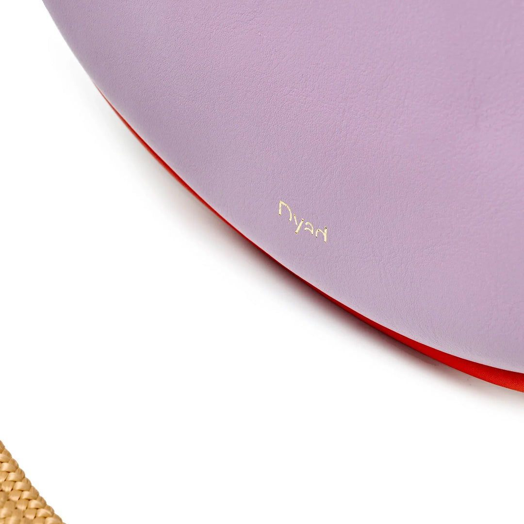 PROJECT DYAD | Selene Bag - Lilac / Lobster Red