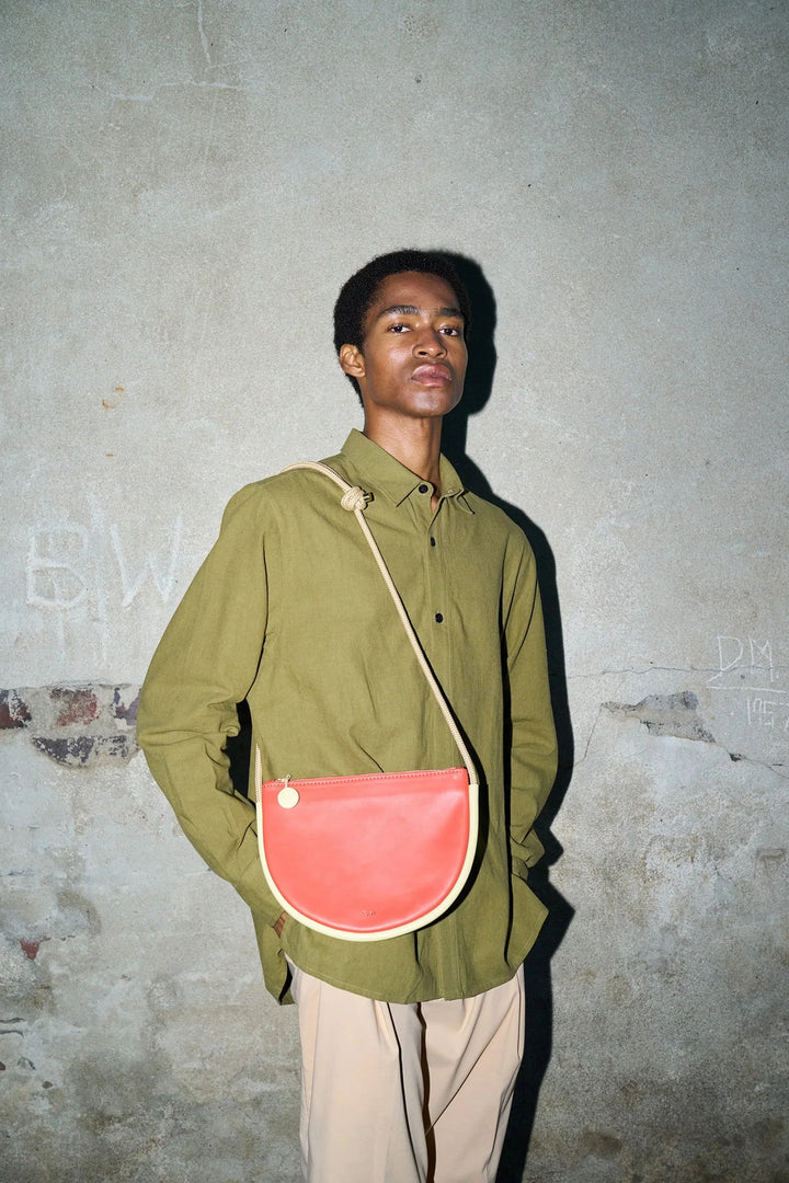 PROJECT DYAD | SELENE BAG - LOBSTER RED / BUTTER