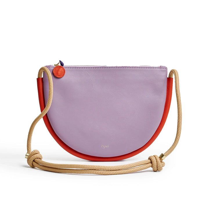 PROJECT DYAD | Selene Bag - Lilac / Lobster Red