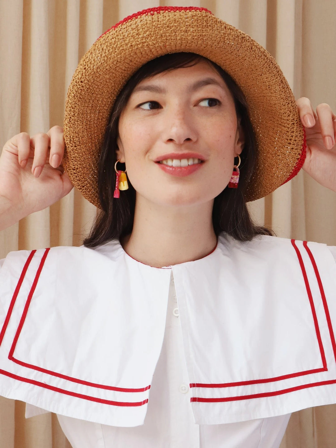 WOLF &amp; MOON | EARRINGS | Bucket &amp; Spade Hoops