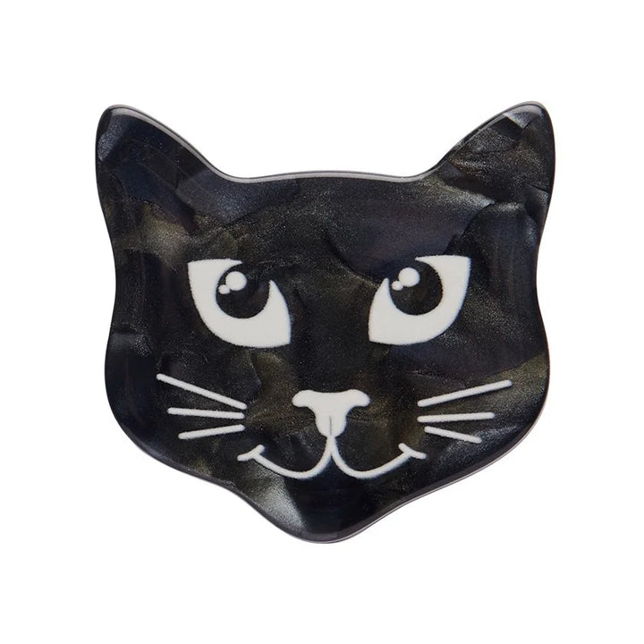 ERSTWILDER | BROOCHES | Cat Head Mini Brooch