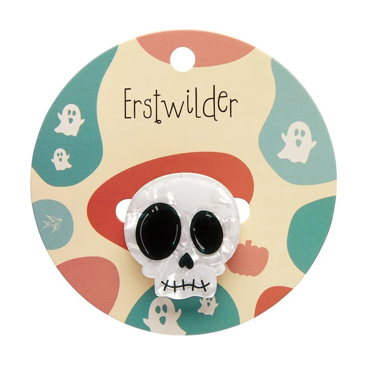 ERSTWILDER | BROOCHES | Skull Mini Brooch