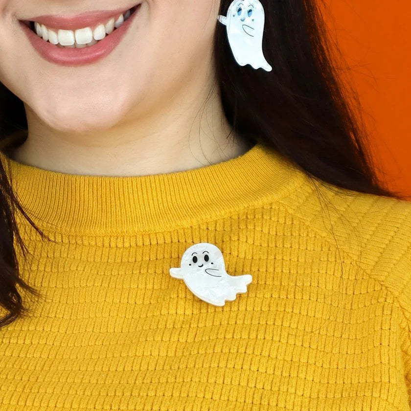 ERSTWILDER | BROOCHES | Ghost Mini Brooch