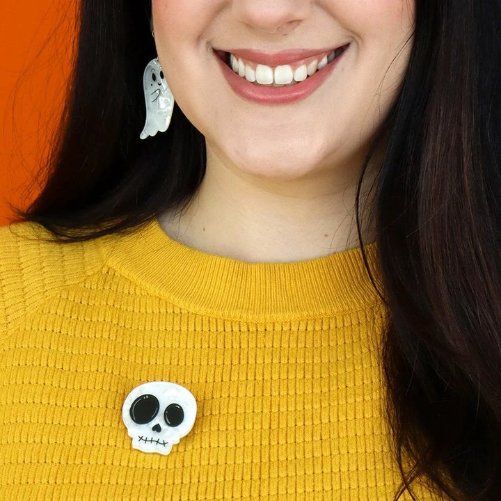 ERSTWILDER | BROOCHES | Skull Mini Brooch