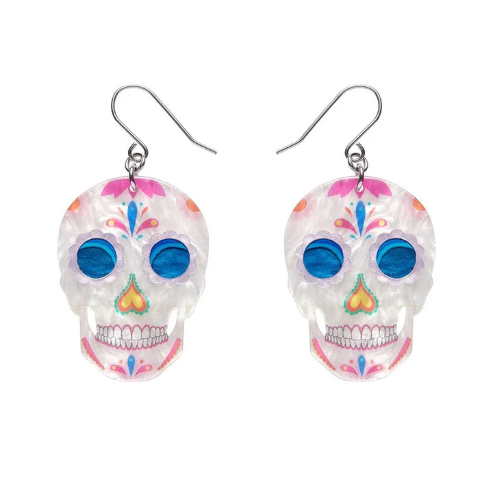 ERSTWILDER | EARRINGS | Dia De Los Muertos Drop Earrings