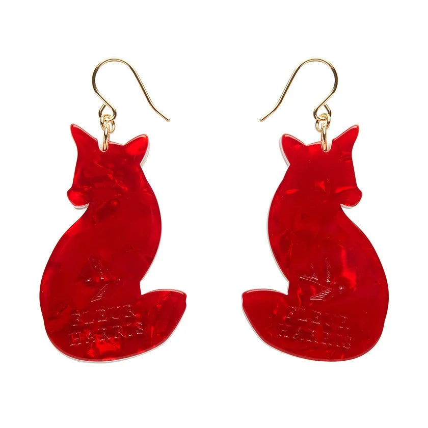 ERSTWILDER | EARRINGS | Charming Fox Drop Earrings