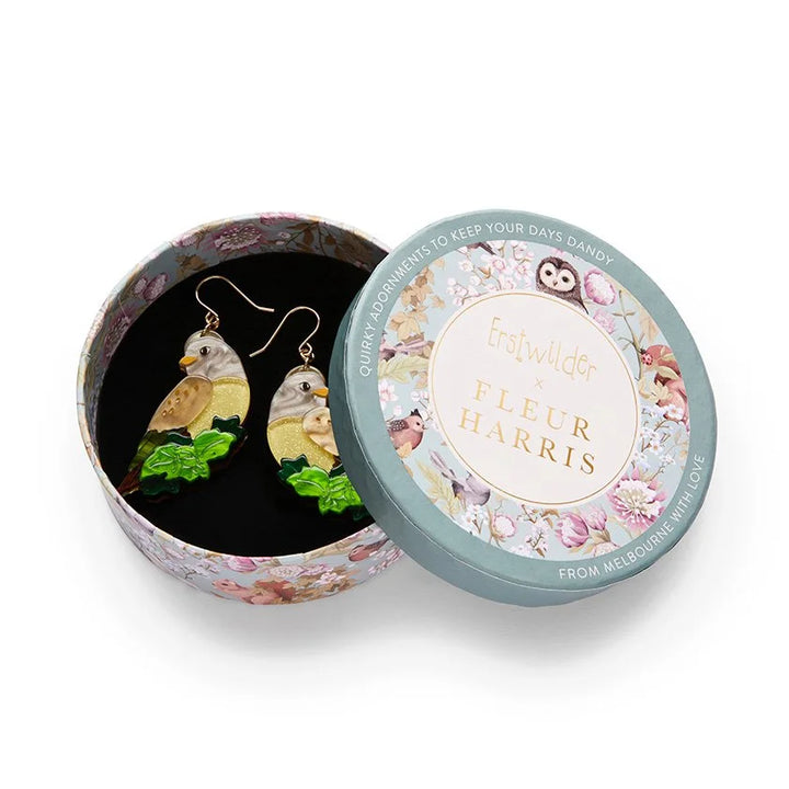 ERSTWILDER | EARRINGS | Wondrous Warbler Drop Earrings