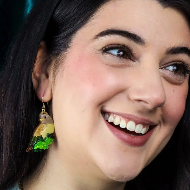 ERSTWILDER | EARRINGS | Wondrous Warbler Drop Earrings