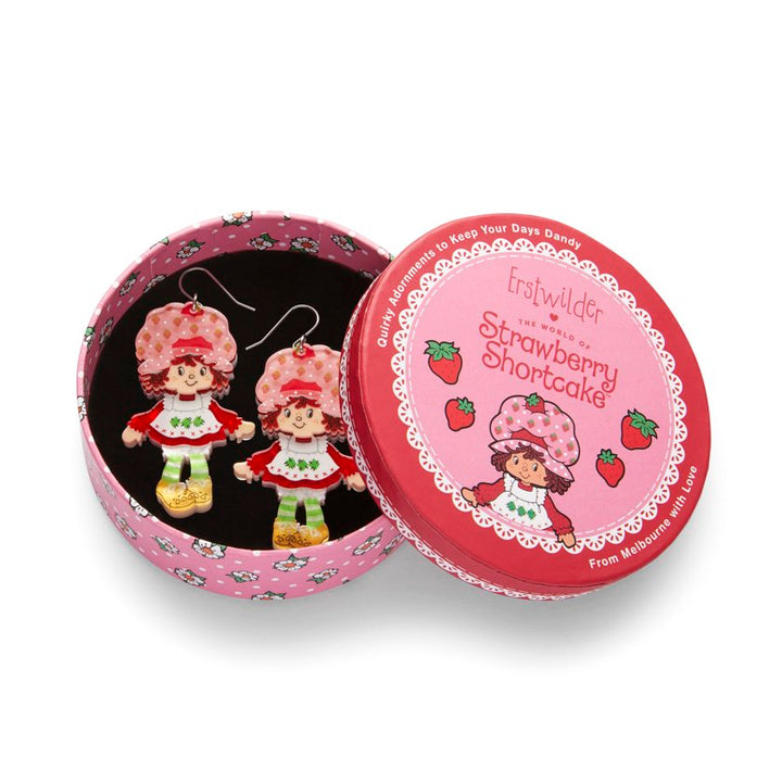 ERSTWILDER | EARRINGS | Sweet Strawberry Shortcake Drop Earrings