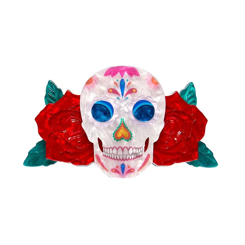 ERSTWILDER | HAIR CLIPS | Dia De Los Muertos Hair Clip Barrette
