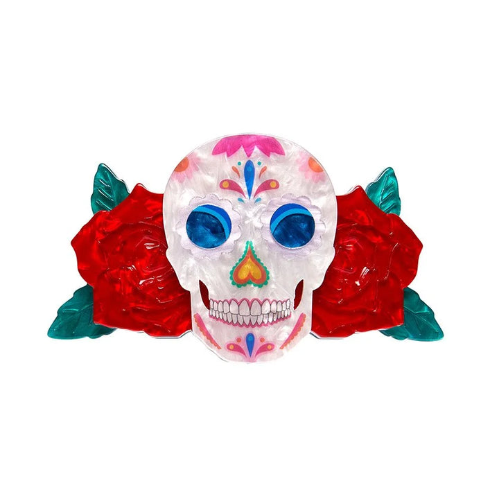 ERSTWILDER | HAIR CLIPS | Dia De Los Muertos Hair Clip Barrette