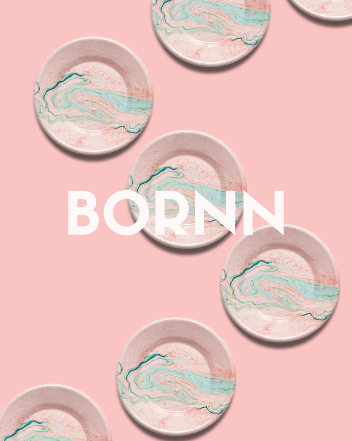 BORNN X GOOSEBUMP | Enamel Tableware Gift Set | Dinner Set