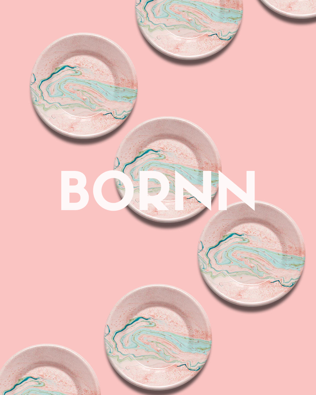 BORNN X GOOSEBUMP | Enamel Tableware Gift Set | Hungry Dinner Set