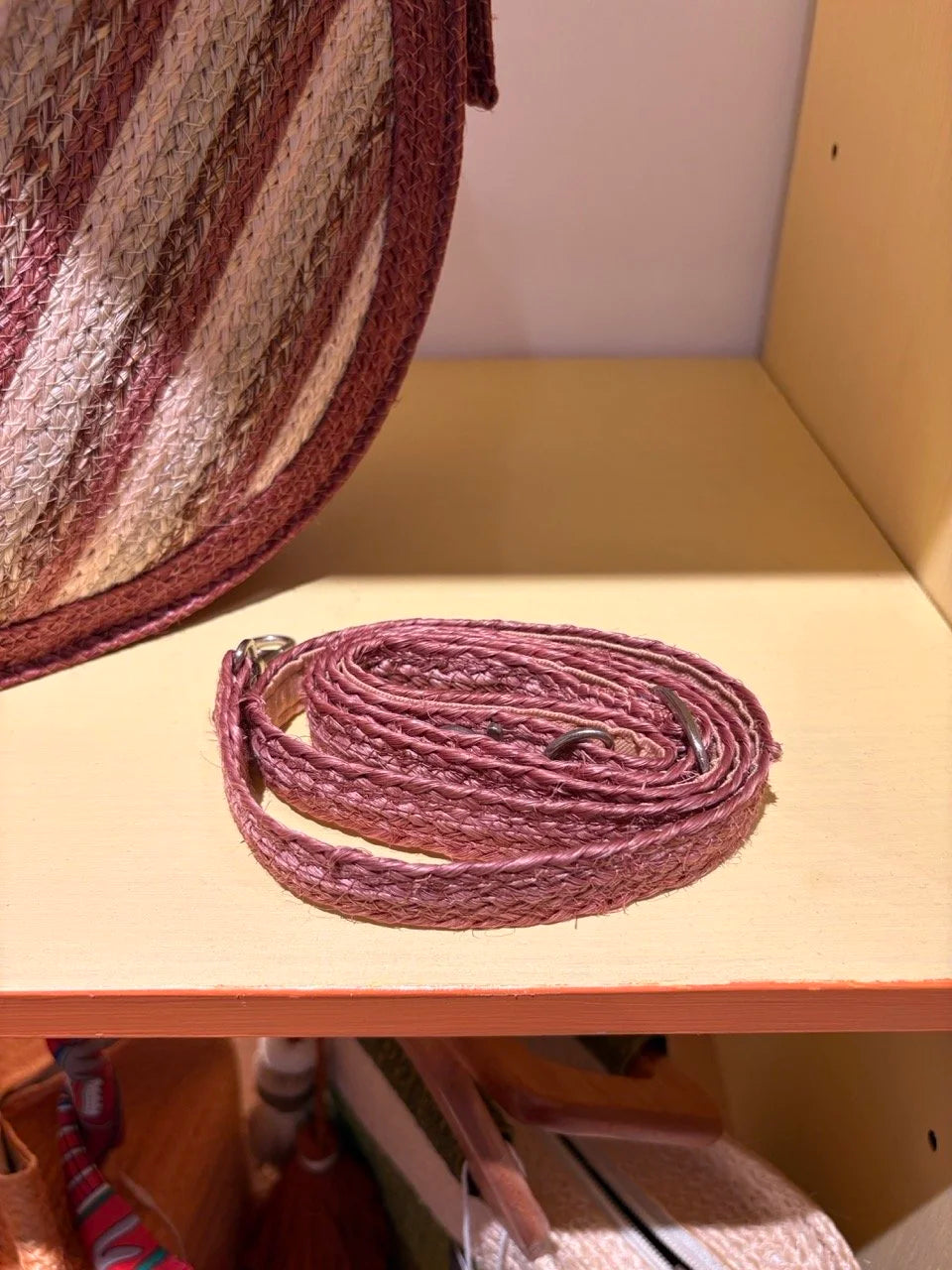 KARNVELA X GOOSEBUMP | Handmade | Wild Fig Stripes Sisal Handbag