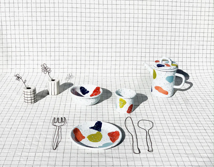 BORNN |  WHITE &amp; MIX TEA POT