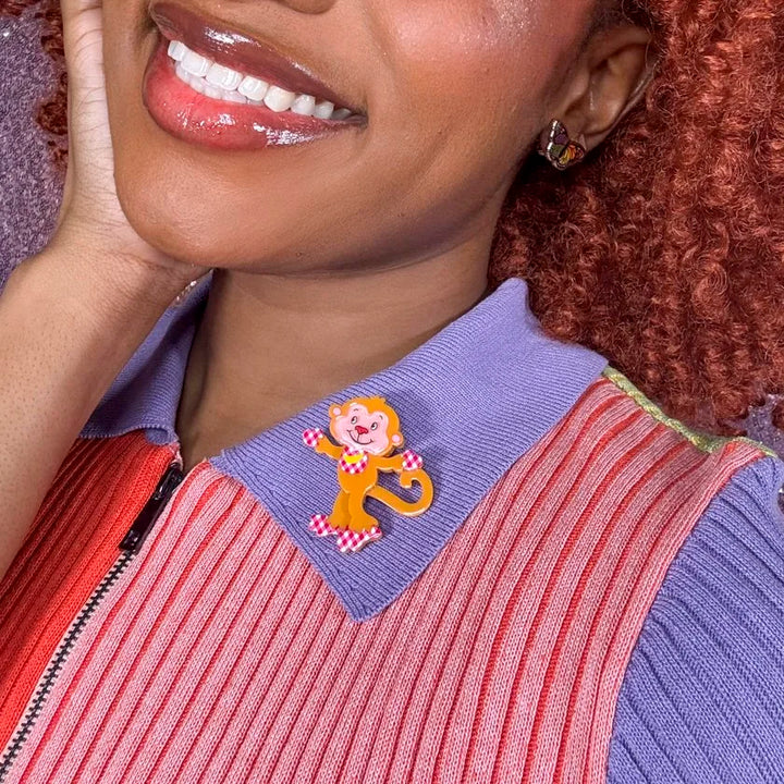 RSTWILDER | BROOCHES | Rhubarb Mini Brooch