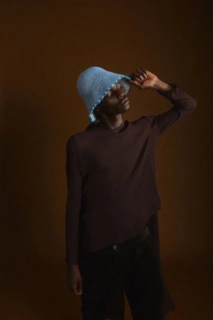 EARTH AGE | HATS | Helix Glass Brim | Azure